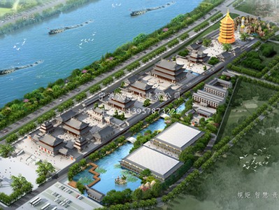 古建筑设计公司，注重环境协调，再现古代建筑壮丽景观